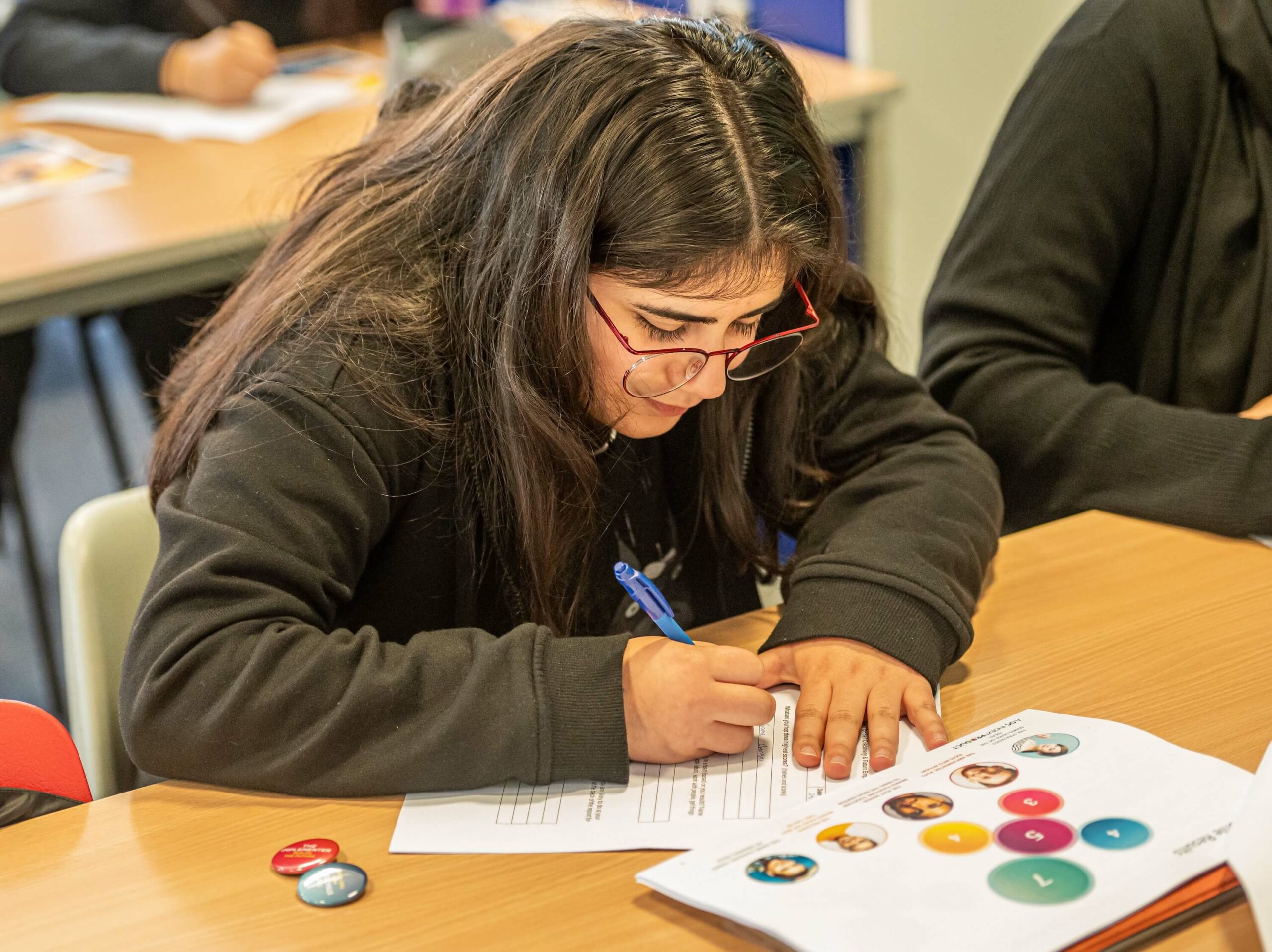 Young lady in workshop at Young People Index